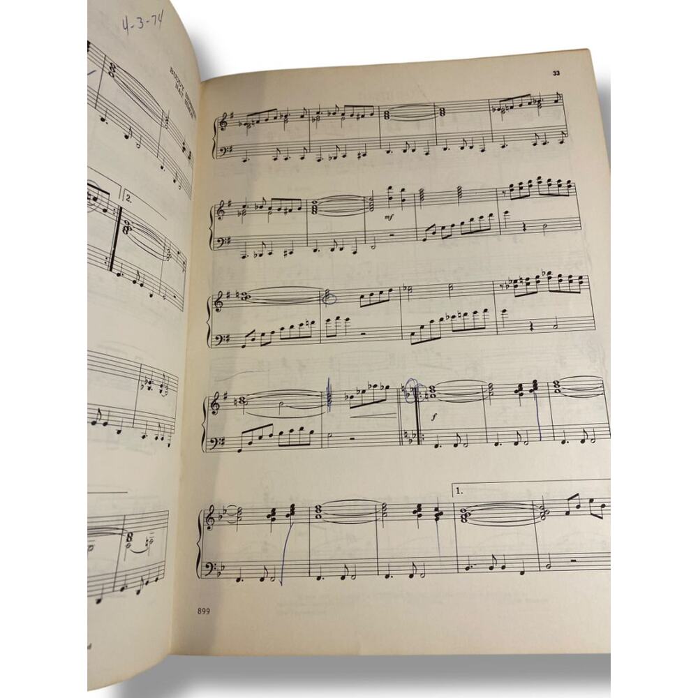 Vintage John Lanes Intermediate Piano Solos Book Two Big 3 - Picture 6 of 8
